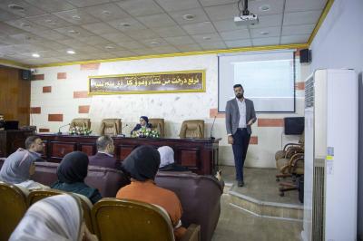قسم الشؤون الفكرية يقدّم ورشة علمية عن الملف الاستنادي للمؤلفين العراقيين في الجامعة المستنصرية