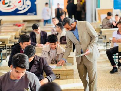 المجمع العلمي ينظّم مسابقة في إتقان الصلاة لطلبة إعدادية الشيخ الكليني في بابل