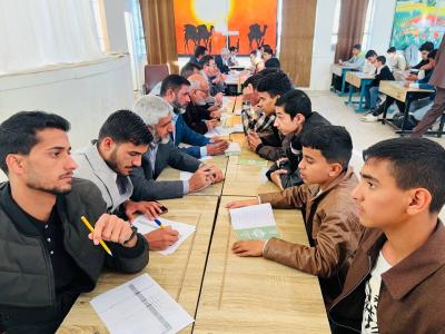 المجمع العلمي ينظّم مسابقة في إتقان الصلاة لطلبة إعدادية الشيخ الكليني في بابل