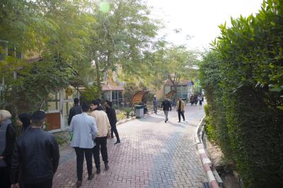 جامعة العميد تستقبل طلبة المرحلة الأولى في كلية طب الأسنان