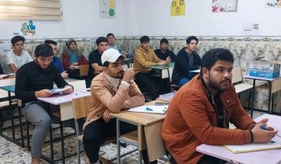 قسم الشؤون الفكرية يواصل تقديم الدورات المجانية لطلبة الدراسة الثانوية في كربلاء