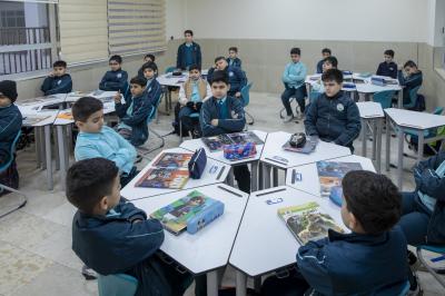 قسم التربية والتعليم يطلق المرحلة الأولى من مشروع تحديث البيئة المدرسية لمجموعة العميد التعليمية