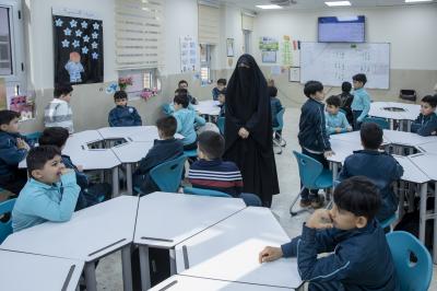 قسم التربية والتعليم يطلق المرحلة الأولى من مشروع تحديث البيئة المدرسية لمجموعة العميد التعليمية