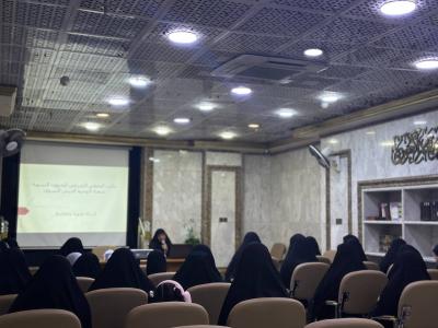 شعبة التوجيه الديني النسوي تنظّم مسابقة فقهية لوفد ثانوية النهوض من كربلاء