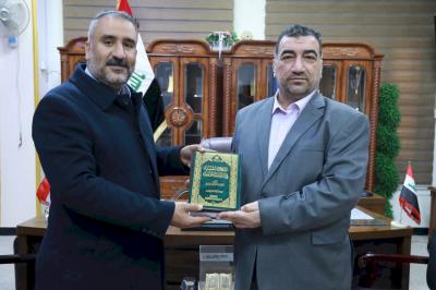 قسم شؤون المعارف يرفد مكتبات النجف الأشرف بـ 350 إصدارًا