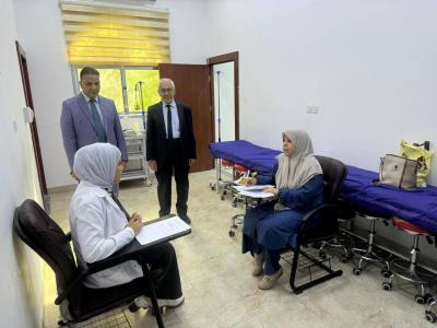 جامعة العميد تجري اختبار المهارات السريرية لطلبة كلية الطب