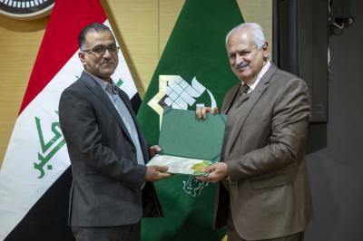 العتبة العباسية تكرم الفائزين في مسابقات جائزة الصدّيق الأكبر الأدبية