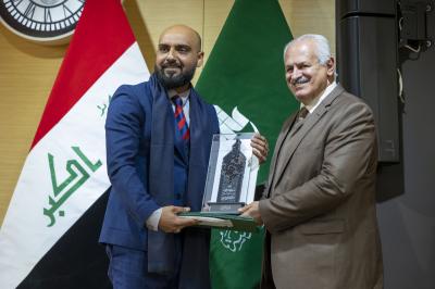 العتبة العباسية تكرم الفائزين في مسابقات جائزة الصدّيق الأكبر الأدبية