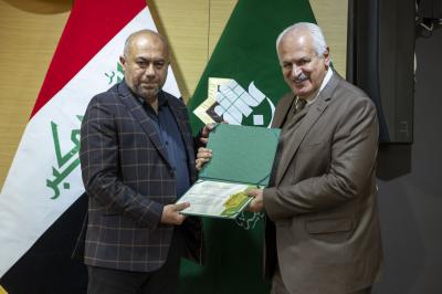 العتبة العباسية تكرم الفائزين في مسابقات جائزة الصدّيق الأكبر الأدبية