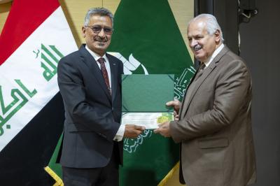 العتبة العباسية تكرم الفائزين في مسابقات جائزة الصدّيق الأكبر الأدبية