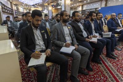 قسم التطوير ينظم ندوة تعريفية عن قسم التربية والتعليم لطلبة أكاديمية التطوير الإداري