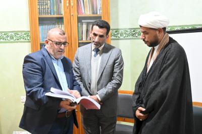 قسم شؤون المعارف يناقش مشاريع علمية مشتركة لتوثيق تراث السماوة