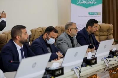 جامعة العميد تواصل عقد اجتماعاتها لمتابعة تطبيق معايير الاعتماد المؤسسي