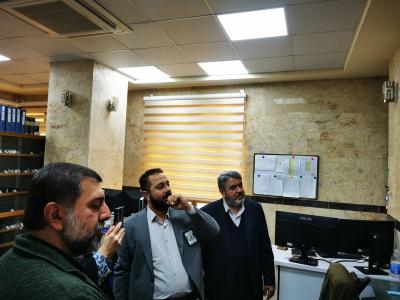 وفد جمعية المخطوطات الإيرانية يطّلع على أعمال أرشفة الوثائق في قسم الشؤون الفكرية