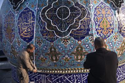 قسم المقام يباشر استعداداته لاستقبال زائري النصف من شعبان