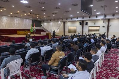 العتبة العباسية المقدّسة تستأنف الدورة التأهيلية لمنتسبيها الجدد
