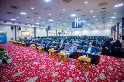 العتبة العباسية المقدسة تطلق فعاليات حفل تكريم طالبات جامعات بابل المرتديات العباءة العراقية