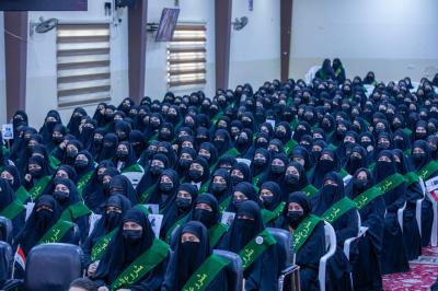 طالبات جامعات بابل يؤكدن أهمية الالتزام بنهج السيدة فاطمة الزهراء (عليها السلام) والتمسك بالعفة والثبات
