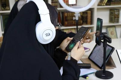 شعبة فاطمة بنت أسد (عليها السلام) تواصل تنظيم برنامج (سراج الرياحين) الإلكتروني