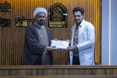 قسم الشؤون الدينية يعقد جلسةً حوارية لعددٍ من طلبة جامعة كربلاء