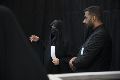 شعبة الخطابة الحسينية النسوية تنهي تحضيراتها الخاصة بحفل تكليف الورود الفاطمية