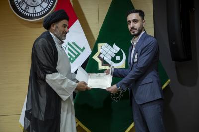 العتبة العباسية المقدسة تجري قرعة الجوائز الشهرية للبرنامج المركزي لأكثر من 700 منتسب