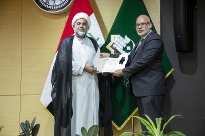 العتبة العباسية المقدسة تجري قرعة الجوائز الشهرية للبرنامج المركزي لأكثر من 700 منتسب