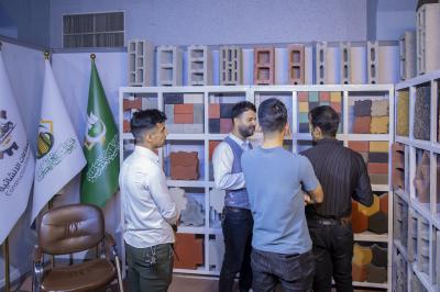 قسم المشاريع الهندسية يعرض منتوجاته الإنشائية في معرض النجف الدولي للتسوق