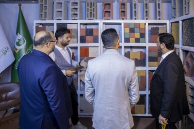 قسم المشاريع الهندسية يعرض منتوجاته الإنشائية في معرض النجف الدولي للتسوق