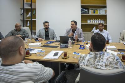 وفد وزارة الصحة يختتم زيارته إلى مصنع الجود للمحاليل الوريدية