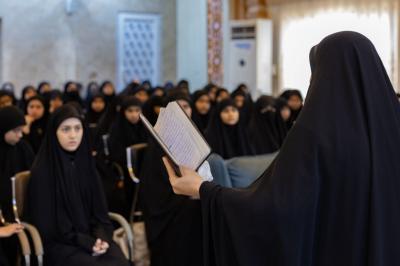 بمشاركة أكثر من ألف طالبة.. معهد القرآن الكريم النسوي يطلق الدورات القرآنية الصيفية في النجف