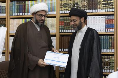 الهيأة العُليا لإحياء التراث تختتم الدورة العلمية لكتاب (فاجعة الطفّ) في النجف الأشرف