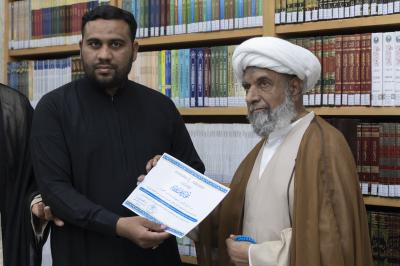 الهيأة العُليا لإحياء التراث تختتم الدورة العلمية لكتاب (فاجعة الطفّ) في النجف الأشرف