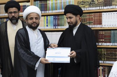الهيأة العُليا لإحياء التراث تختتم الدورة العلمية لكتاب (فاجعة الطفّ) في النجف الأشرف
