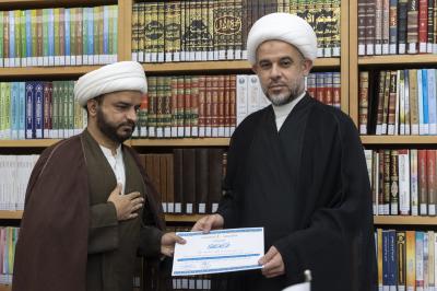 الهيأة العُليا لإحياء التراث تختتم الدورة العلمية لكتاب (فاجعة الطفّ) في النجف الأشرف