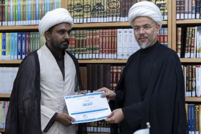الهيأة العُليا لإحياء التراث تختتم الدورة العلمية لكتاب (فاجعة الطفّ) في النجف الأشرف
