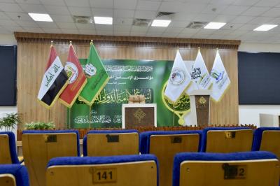 قسم الصناعات ينهي تثبيت الأعمال الطباعية الخاصة بأسبوع الإمامة الدولي الثالث