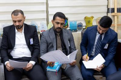 قسم العلاقات العامة يناقش تحضيراته لإطلاق فعاليات مخيم فتية الكفيل الوطني العاشر