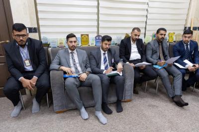 قسم العلاقات العامة يناقش تحضيراته لإطلاق فعاليات مخيم فتية الكفيل الوطني العاشر