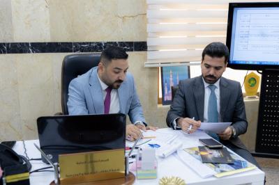 قسم العلاقات العامة يناقش تحضيراته لإطلاق فعاليات مخيم فتية الكفيل الوطني العاشر