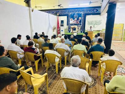 المجمع العلمي يقيم محفًلا قرآنيًّا في قضاء الحسينية ببغداد