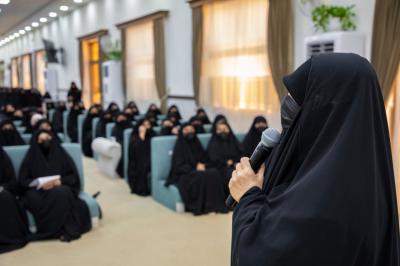  شعبة مدارس الكفيل الدينية تطلق فعاليات الفقرات الصباحية لمخيم بنات العقيدة التاسع والعشرين