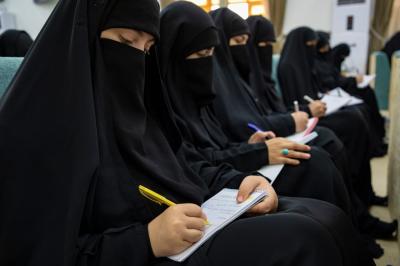  شعبة مدارس الكفيل الدينية تطلق فعاليات الفقرات الصباحية لمخيم بنات العقيدة التاسع والعشرين