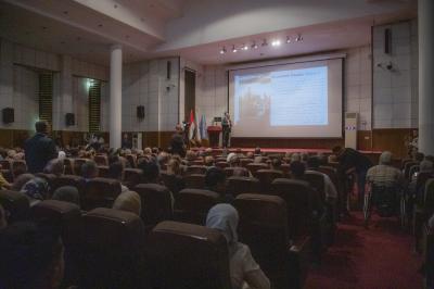 العتبة العباسية المقدسة تشارك بمهرجان التنمية المستدامة المركزي الأول في جامعه ديالى