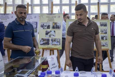 العتبة العباسية المقدسة تشارك بمهرجان التنمية المستدامة المركزي الأول في جامعه ديالى