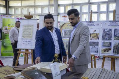العتبة العباسية المقدسة تشارك بمهرجان التنمية المستدامة المركزي الأول في جامعه ديالى