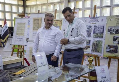 العتبة العباسية المقدسة تشارك بمهرجان التنمية المستدامة المركزي الأول في جامعه ديالى