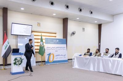 قسم العلاقات ينظم ورشة عن فن الإقناع والتواصل الفعّال للطلبة المنسقين
