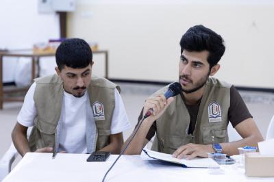 قسم العلاقات ينظم ورشة عن فن الإقناع والتواصل الفعّال للطلبة المنسقين