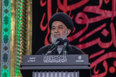 السيد الصافي يؤكّد  أهمّية إحياء ذكرى شهادة الإمام الحسين (عليه السلام) وتجديد الحزن في كلّ عام